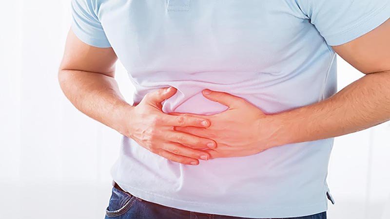 Người bệnh thường bị đau quặn bụng