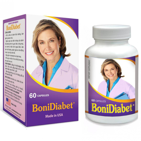 BoniDiabet - Sản phẩm toàn diện giúp hạ và ổn định đường huyết