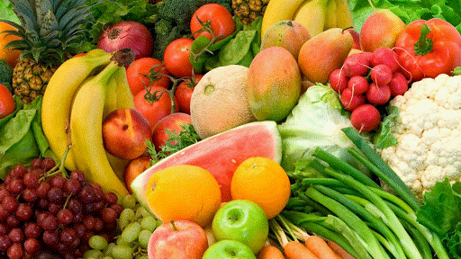 Rau xanh và trái cây rất tốt cho bệnh nhân tiểu đường