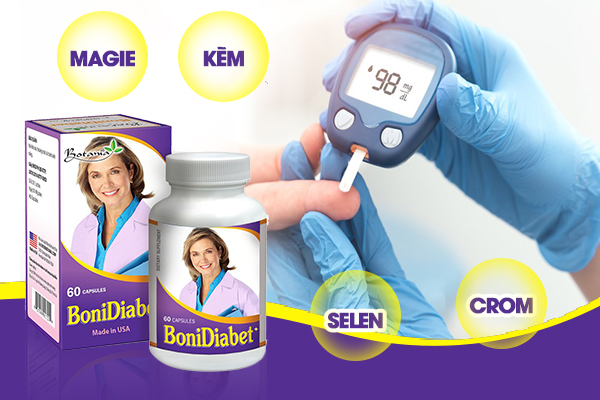 BoniDiabet + - Giải pháp tối ưu cho người bị rối loạn mỡ máu ở bệnh tiểu đường