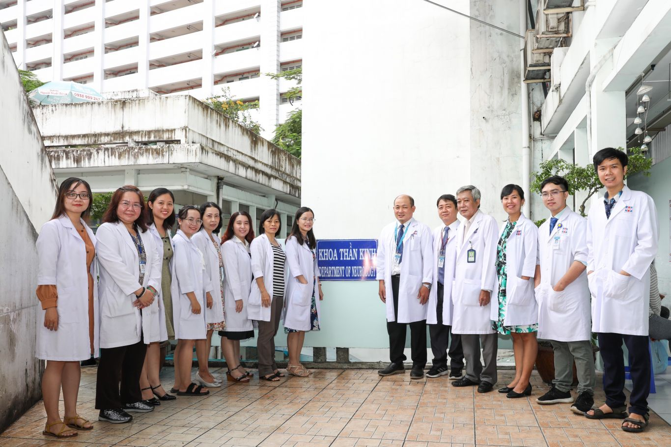 Đội ngũ bác sĩ ở Khoa Tâm - Thần kinh Bệnh viện Nguyễn Tri Phương