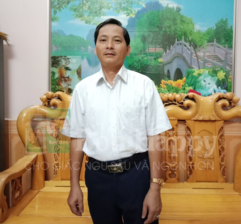 Chú Lê Hoàng Hà, 54 tuổi