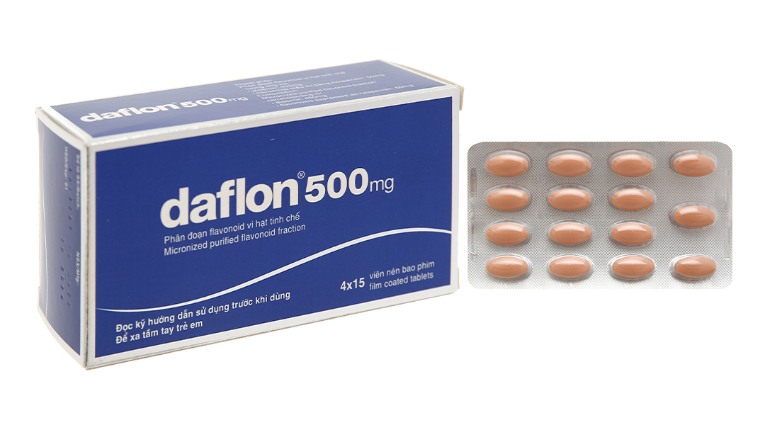 Daflon - loại thuốc tây thường dùng cho suy giãn tĩnh mạch chân