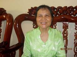 Cô Nguyễn Thị Minh, 63 tuổi